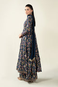 Maria B | Luxury Winter Pret 25 | DW-EA24-81R1-Blue by Maria B - Designer Dress  - Type : Ladies Clothes - Available at Libayah - 100% Original 