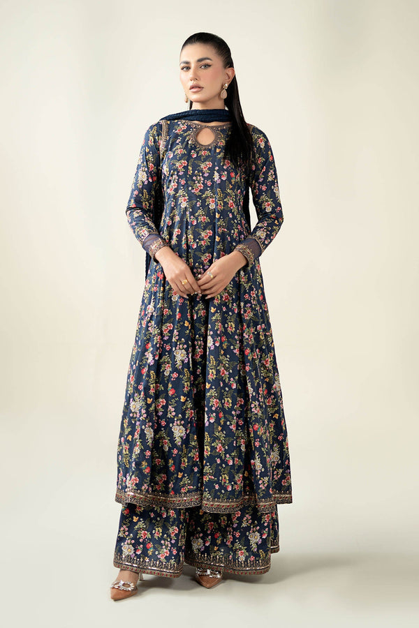 Maria B | Pre Fall Dresses | 3 Piece Printed Lawn Suit LL by Maria B - Designer Dress  - Type : Ladies Clothes - Available at Libayah - 100% Original 