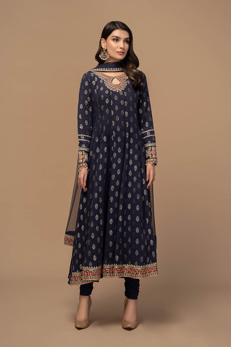 Maria B | Casual Pret 25 | DW-EF23-16R1 by Maria B - Designer Dress - Type: Ladies Clothes - Available at Libayah - 100% Original