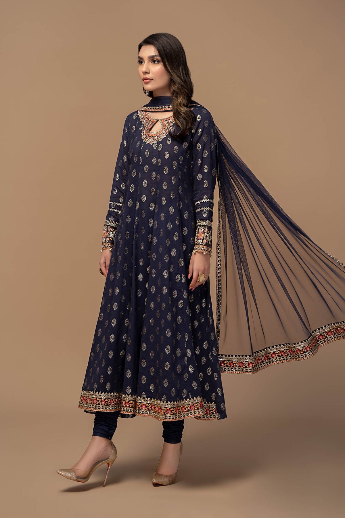 Maria B | Casual Pret 25 | DW-EF23-16R1 by Maria B - Designer Dress - Type: Ladies Clothes - Available at Libayah - 100% Original