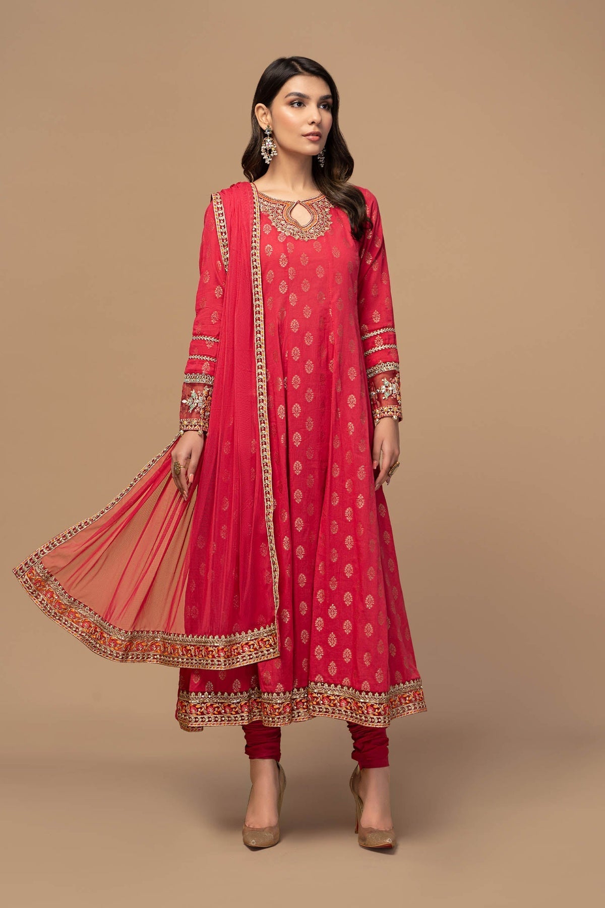 Maria B | Casual Pret 25 | DW-EF23-16R1 by Maria B - Designer Dress - Type: Ladies Clothes - Available at Libayah - 100% Original