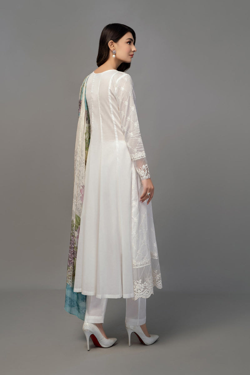 Maria B | Casual Pret 25 | DW-EF23-23R1 by Maria B - Designer Dress - Type: Ladies Clothes - Available at Libayah - 100% Original