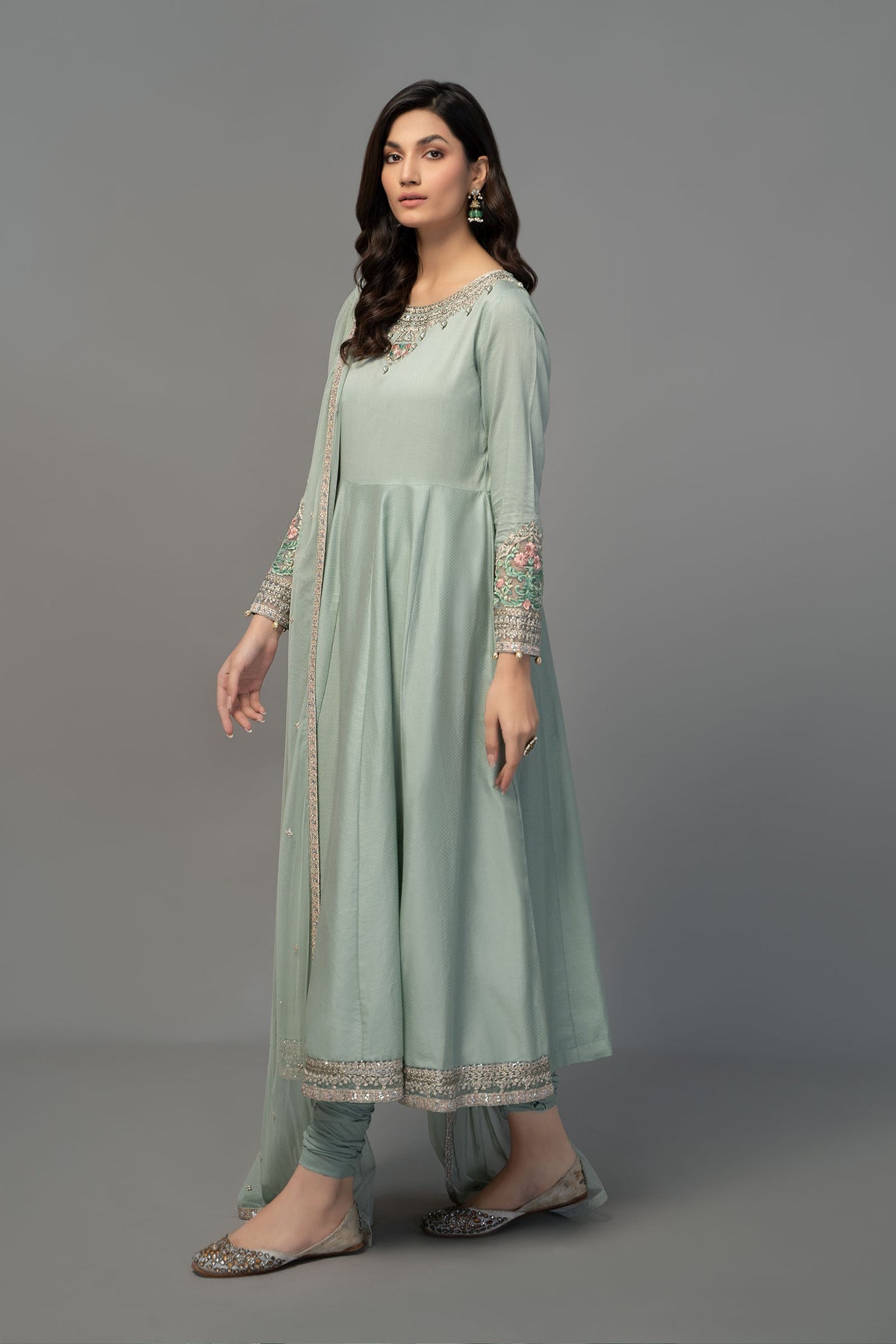 Maria B | Formal Wears | DW-EF23-38R1 by Maria B - Designer Dress - Type: Ladies Clothes - Available at Libayah - 100% Original