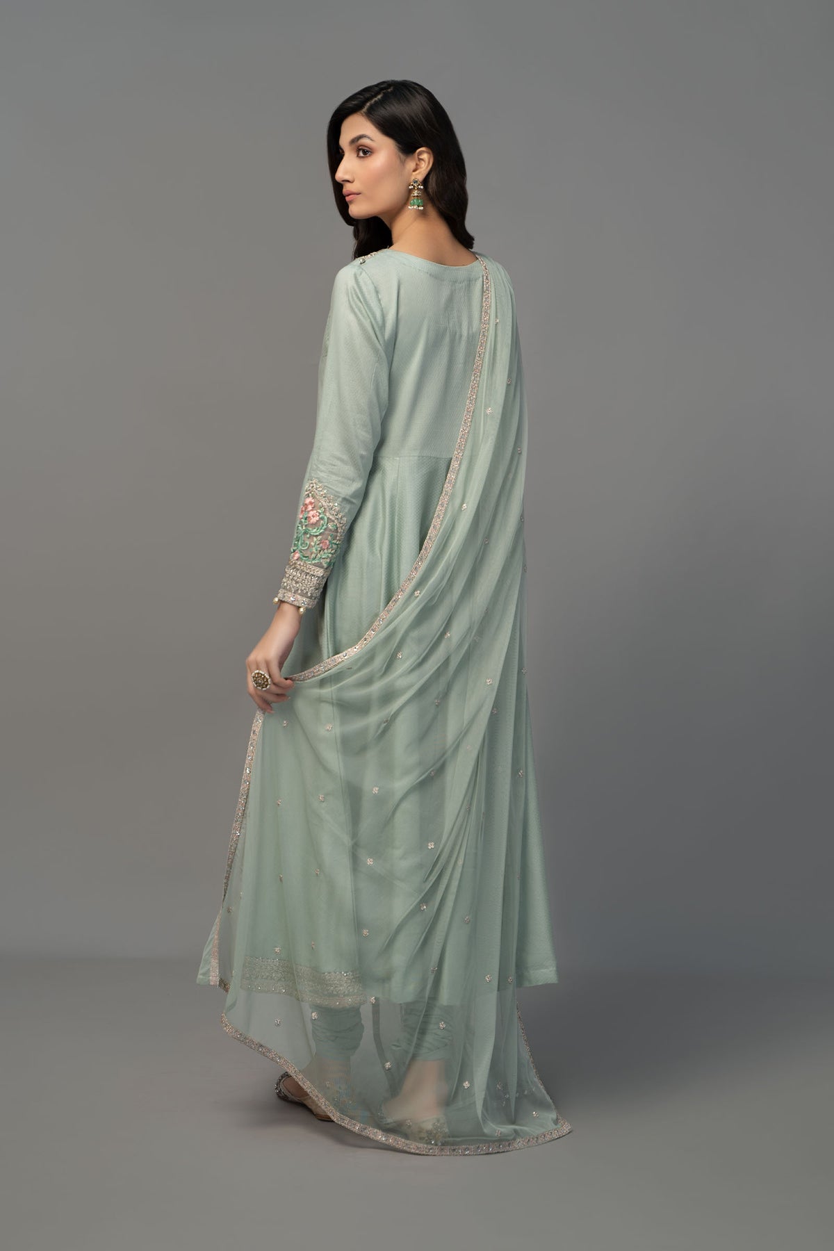 Maria B | Formal Wears | DW-EF23-38R1 by Maria B - Designer Dress - Type: Ladies Clothes - Available at Libayah - 100% Original