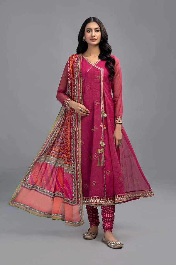 Maria B | Eid Festive Pret | DW-EF23-59R1 - Designer Dress - Type : Ladies Clothes - Available at Libayah - 100% Original