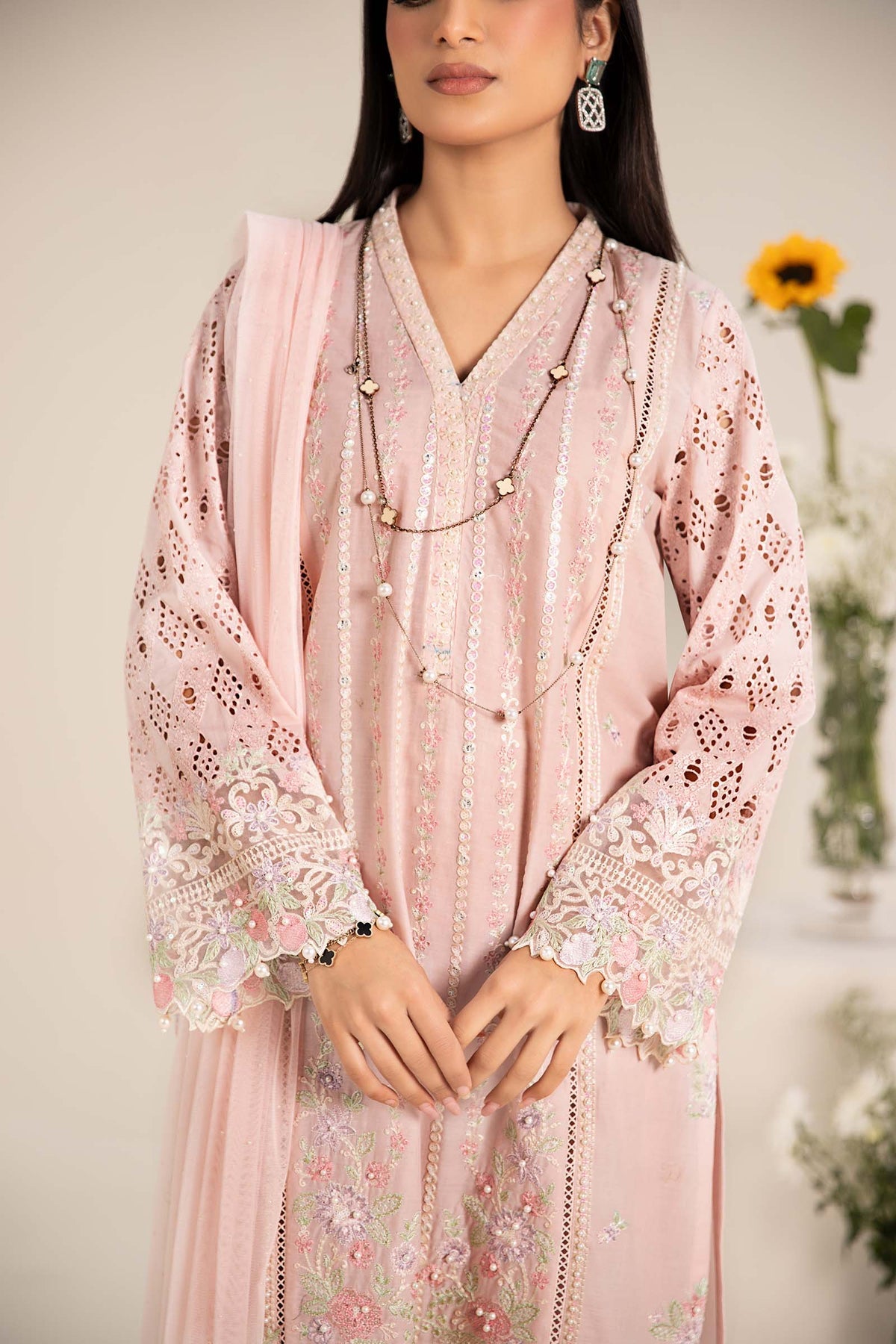 Maria B | Formal Wears | DW-EF25-07 by Maria B - Designer Dress - Type: Ladies Clothes - Available at Libayah - 100% Original