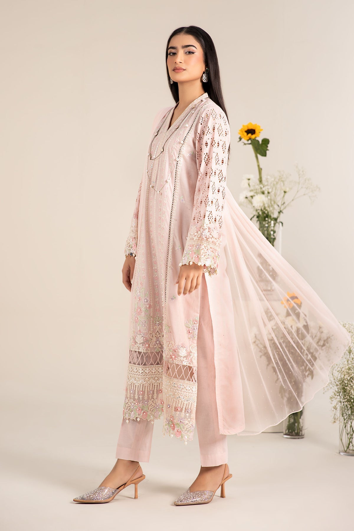 Maria B | Formal Wears | DW-EF25-07 by Maria B - Designer Dress - Type: Ladies Clothes - Available at Libayah - 100% Original