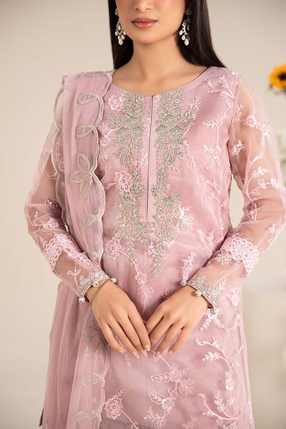 Maria B | Casual Pret 25 | DW-EF25-17 by Maria B - Designer Dress - Type: Ladies Clothes - Available at Libayah - 100% Original