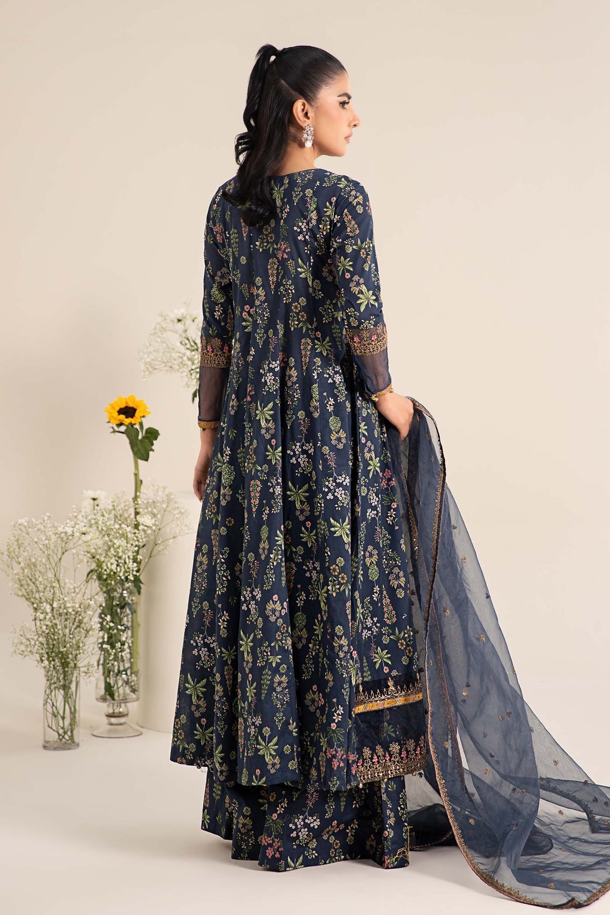 Maria B | Casual Pret 25 | DW-EF25-26 by Maria B - Designer Dress - Type: Ladies Clothes - Available at Libayah - 100% Original