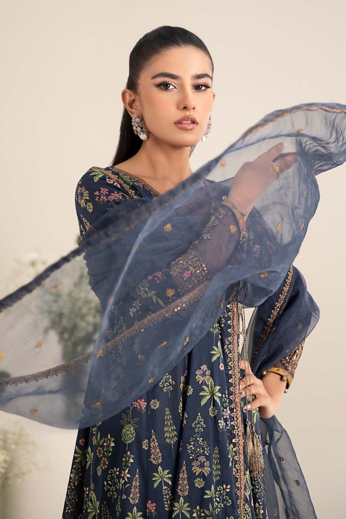 Maria B | Casual Pret 25 | DW-EF25-26 by Maria B - Designer Dress - Type: Ladies Clothes - Available at Libayah - 100% Original