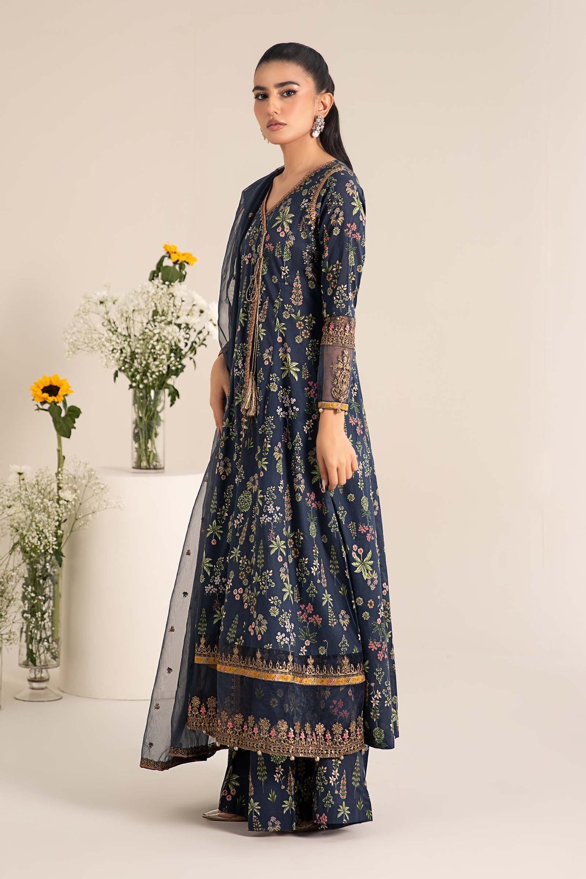 Maria B | Casual Pret 25 | DW-EF25-26 by Maria B - Designer Dress - Type: Ladies Clothes - Available at Libayah - 100% Original