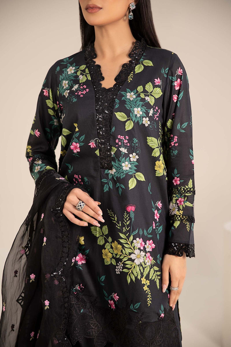 Maria B | Casual Pret 25 | DW-EF25-27 by Maria B - Designer Dress - Type: Ladies Clothes - Available at Libayah - 100% Original