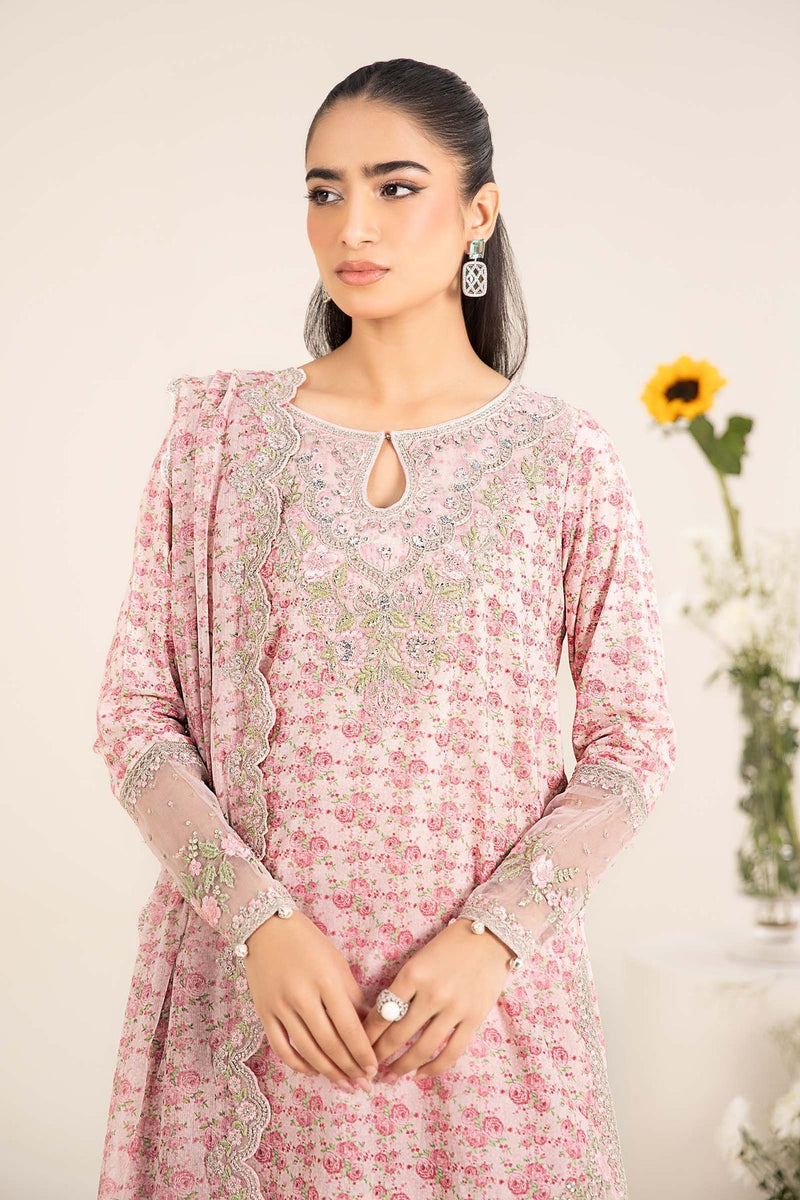 Maria B | Casual Pret 25 | DW-EF25-50 by Maria B - Designer Dress - Type: Ladies Clothes - Available at Libayah - 100% Original