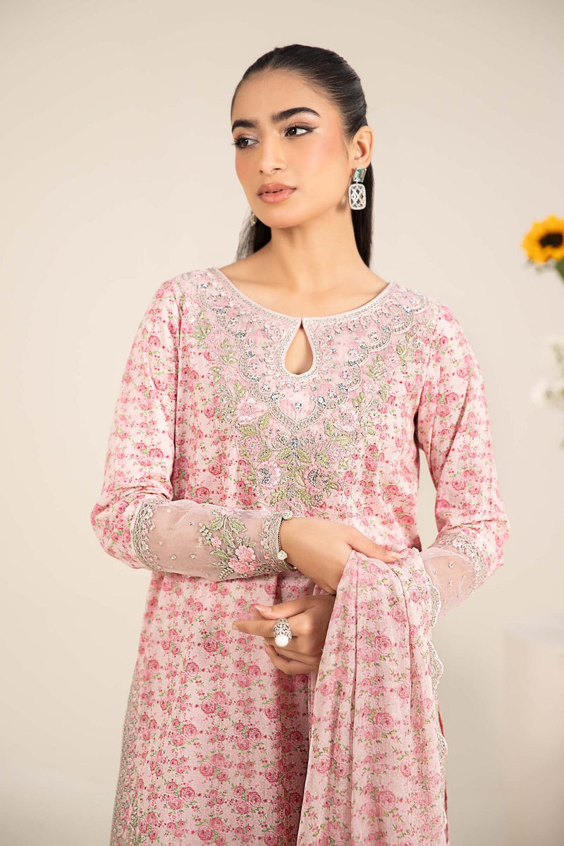 Maria B | Casual Pret 25 | DW-EF25-50 by Maria B - Designer Dress - Type: Ladies Clothes - Available at Libayah - 100% Original