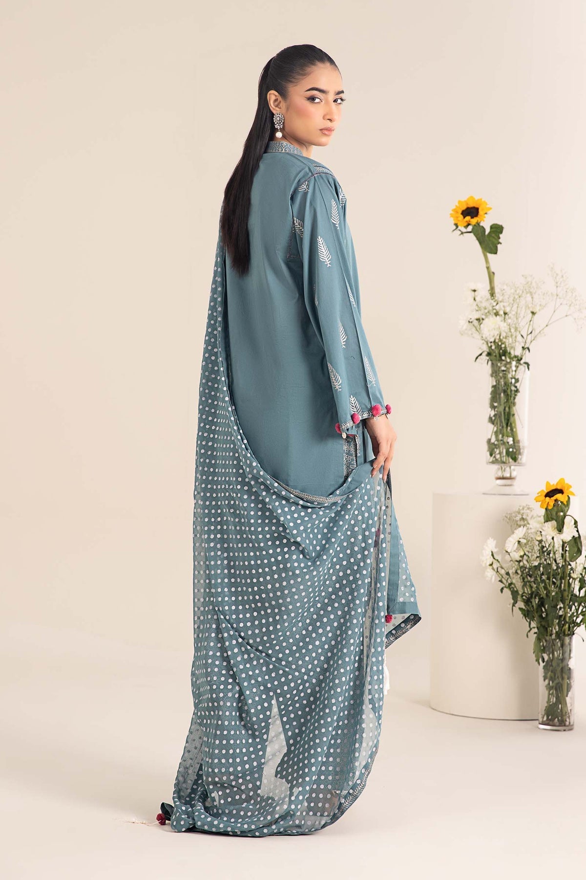 Maria B | Casual Pret 25 | DW-EF25-96 by Maria B - Designer Dress - Type: Ladies Clothes - Available at Libayah - 100% Original