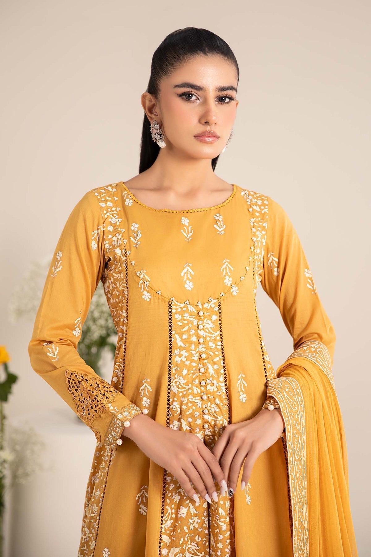 Maria B | Casual Pret 25 | DW-EF25-97 by Maria B - Designer Dress - Type: Ladies Clothes - Available at Libayah - 100% Original