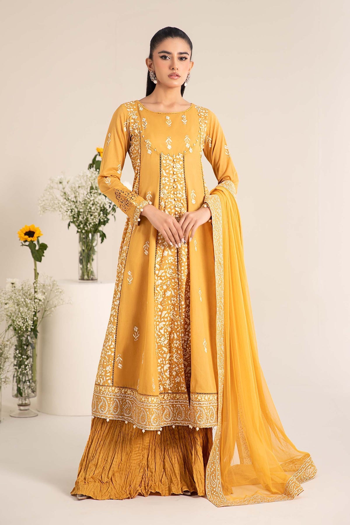 Maria B | Casual Pret 25 | DW-EF25-97 by Maria B - Designer Dress - Type: Ladies Clothes - Available at Libayah - 100% Original