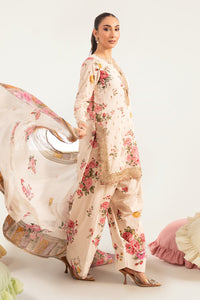 Maria B | Luxury Pret Pre Fall | DW-PF26-10-Off White by Maria B - Designer Dress  - Type : Ladies Clothes - Available at Libayah - 100% Original 