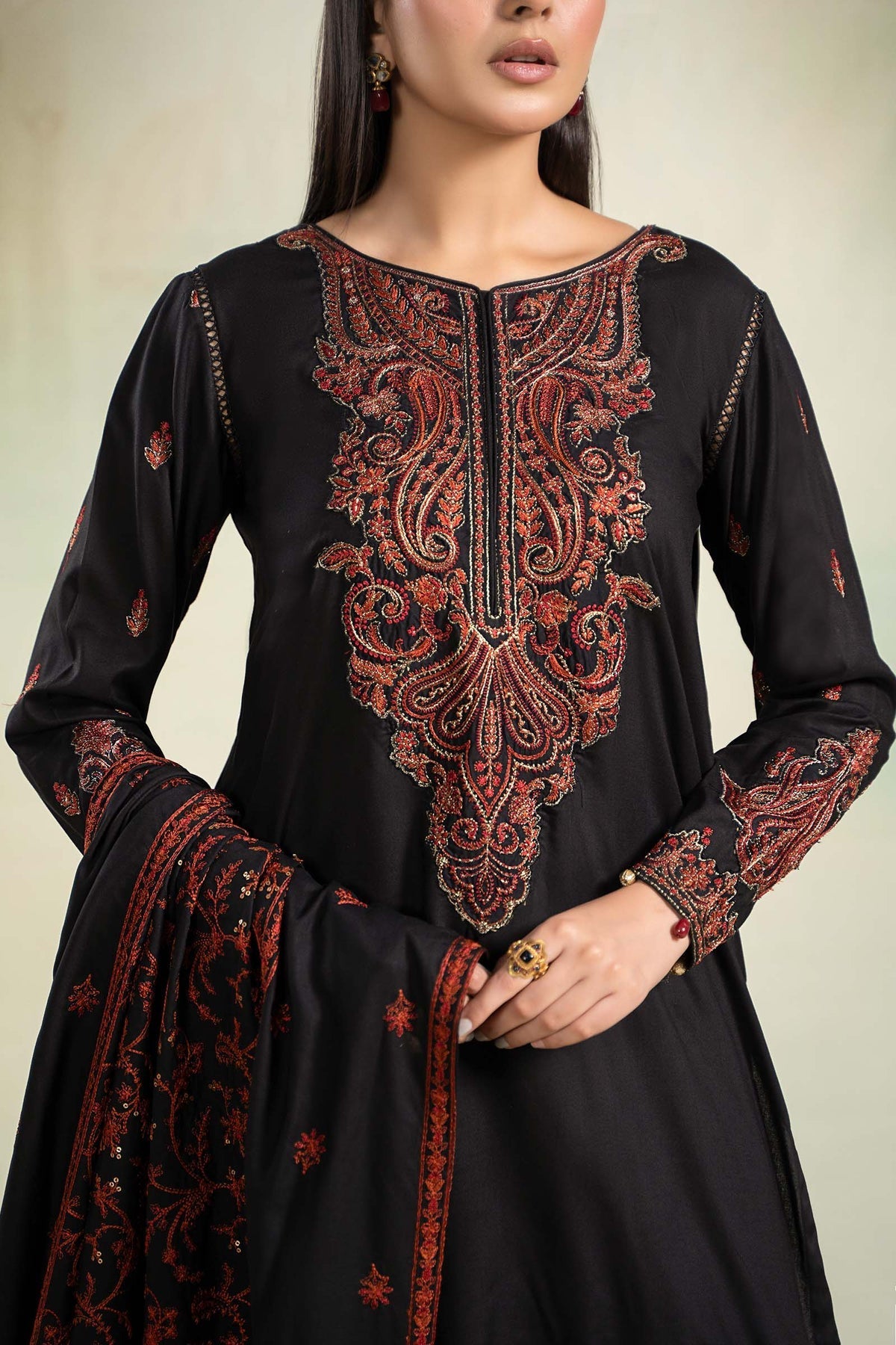 Maria b | Casual Pret 2024 | DW-W24-80 by Maria B - Designer Dress - Type: Luxury - Available at Libayah - 100% Original