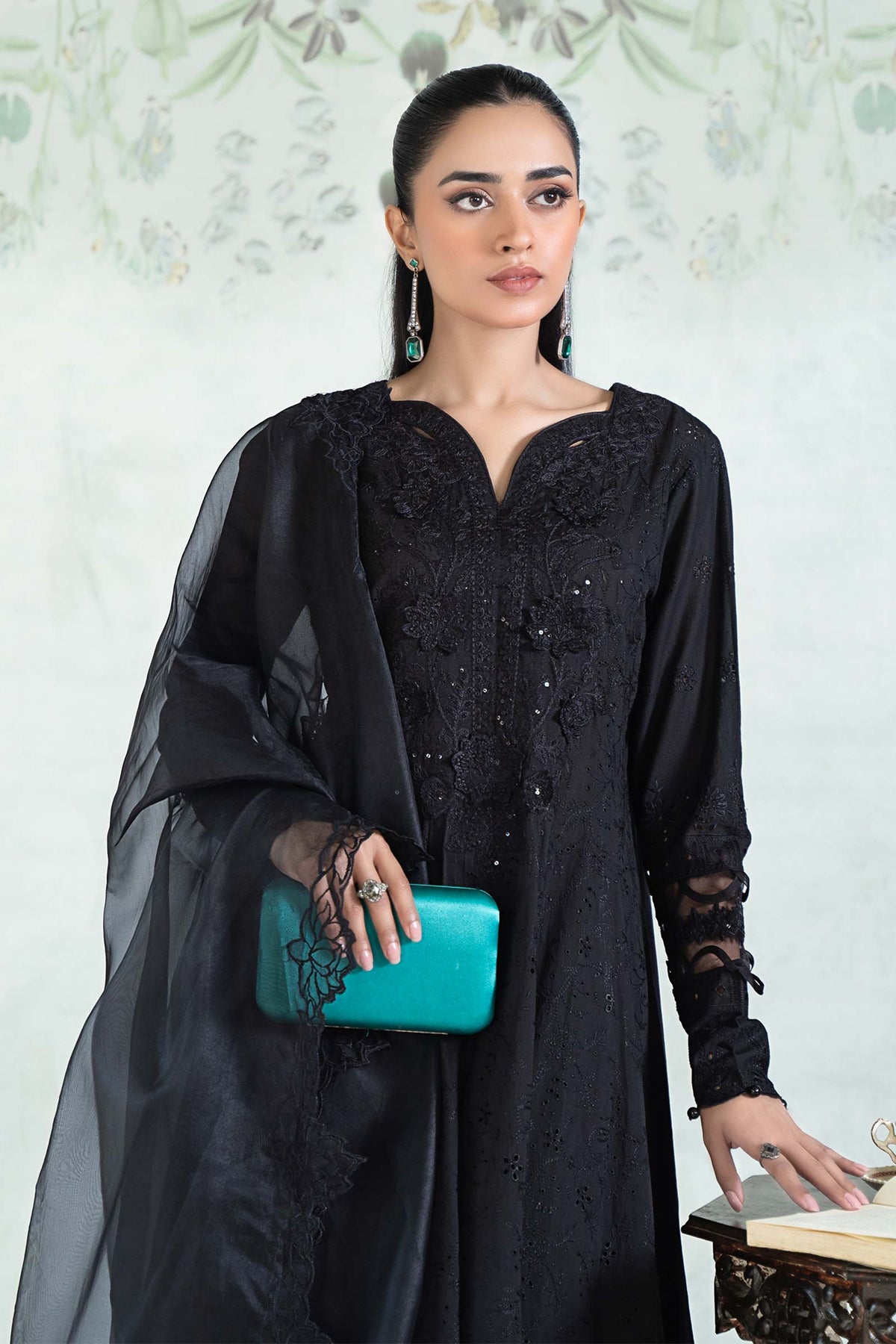 Maria B | Eid Festive Pret | DW-EA24-07R1 - Designer Dress - Type : Ladies Clothes - Available at Libayah - 100% Original
