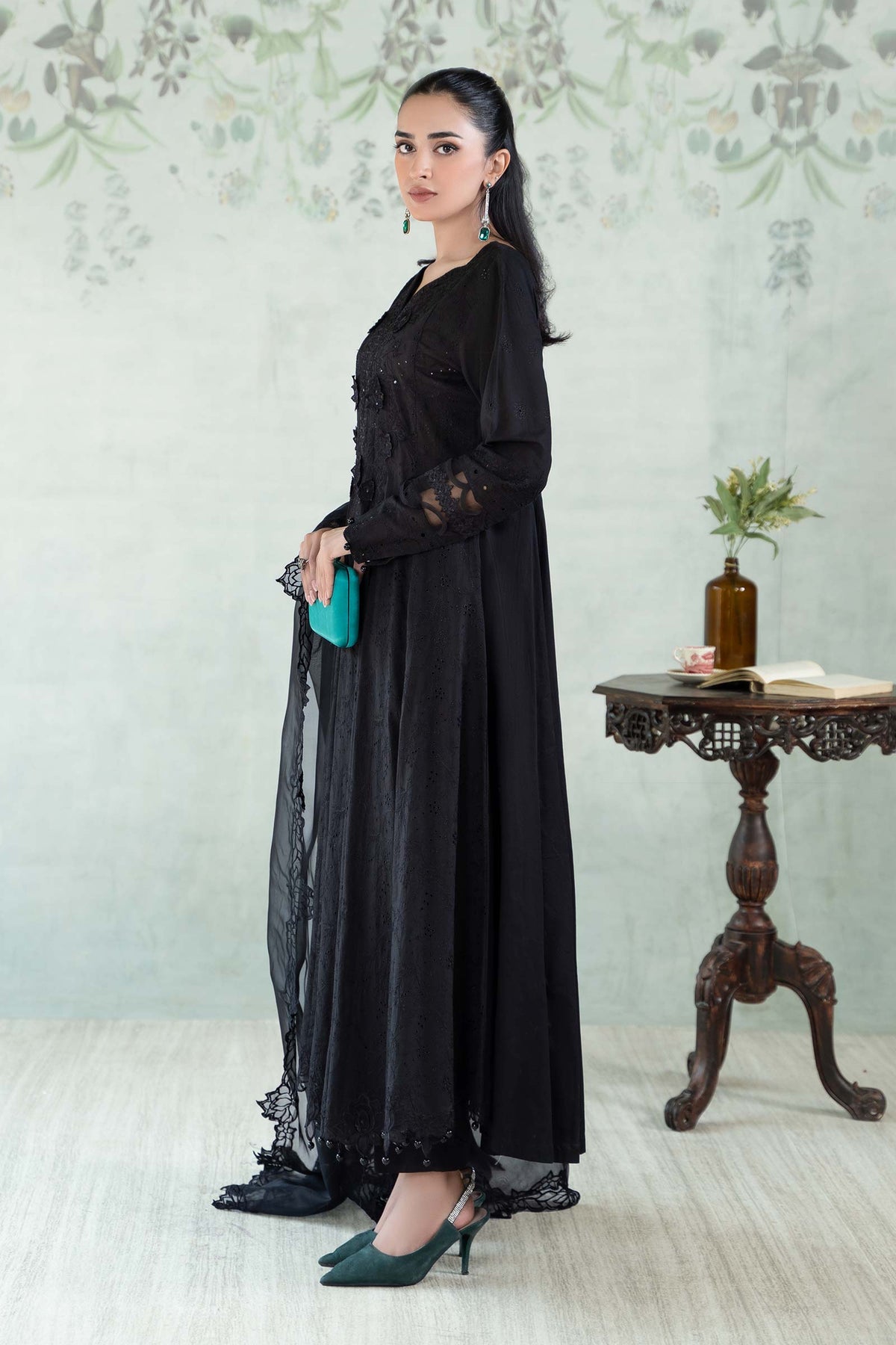 Maria B | Eid Festive Pret | DW-EA24-07R1 - Designer Dress - Type : Ladies Clothes - Available at Libayah - 100% Original