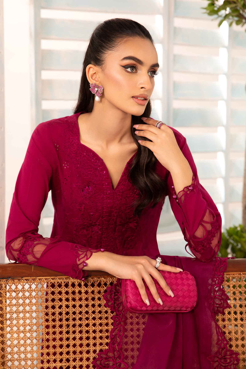 Maria B | Eid Festive Pret | DW-EA24-07R1 - Designer Dress - Type : Ladies Clothes - Available at Libayah - 100% Original