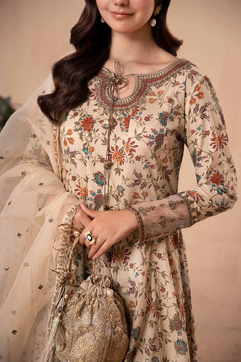 Maria B | Eid Festive Pret | DW-EA24-42R1 - Designer Dress - Type : Ladies Clothes - Available at Libayah - 100% Original