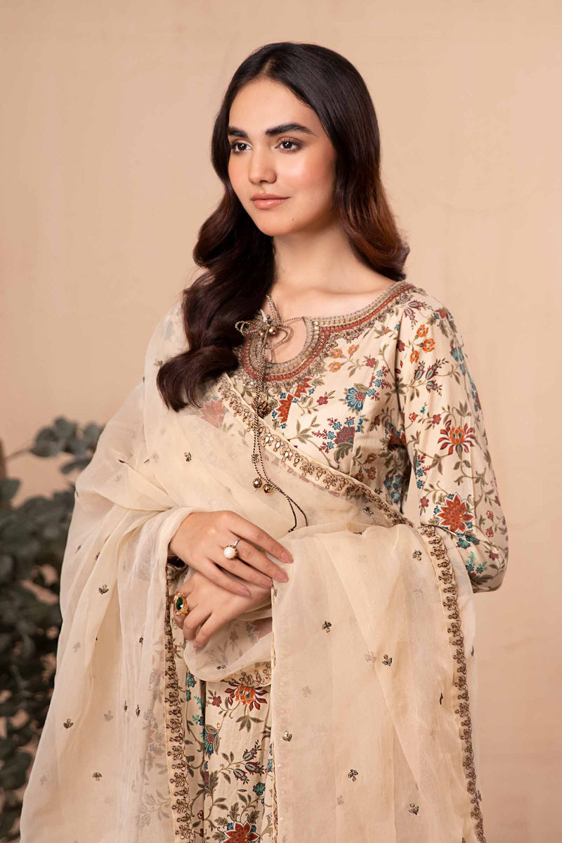 Maria B | Eid Festive Pret | DW-EA24-42R1 - Designer Dress - Type : Ladies Clothes - Available at Libayah - 100% Original