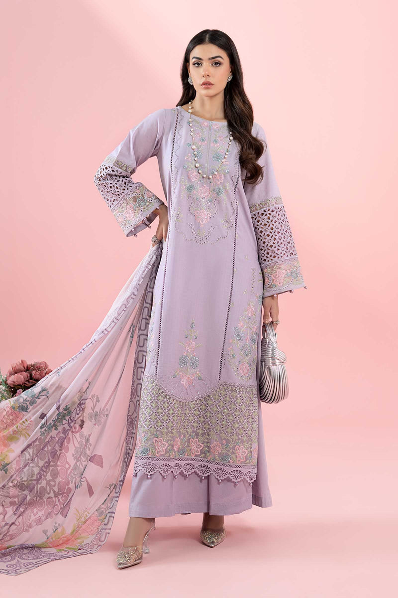 Maria B | Luxury Pret 25 | DW-EA25-05 by Maria B - Designer Dress - Type: Ladies Clothes - Available at Libayah - 100% Original