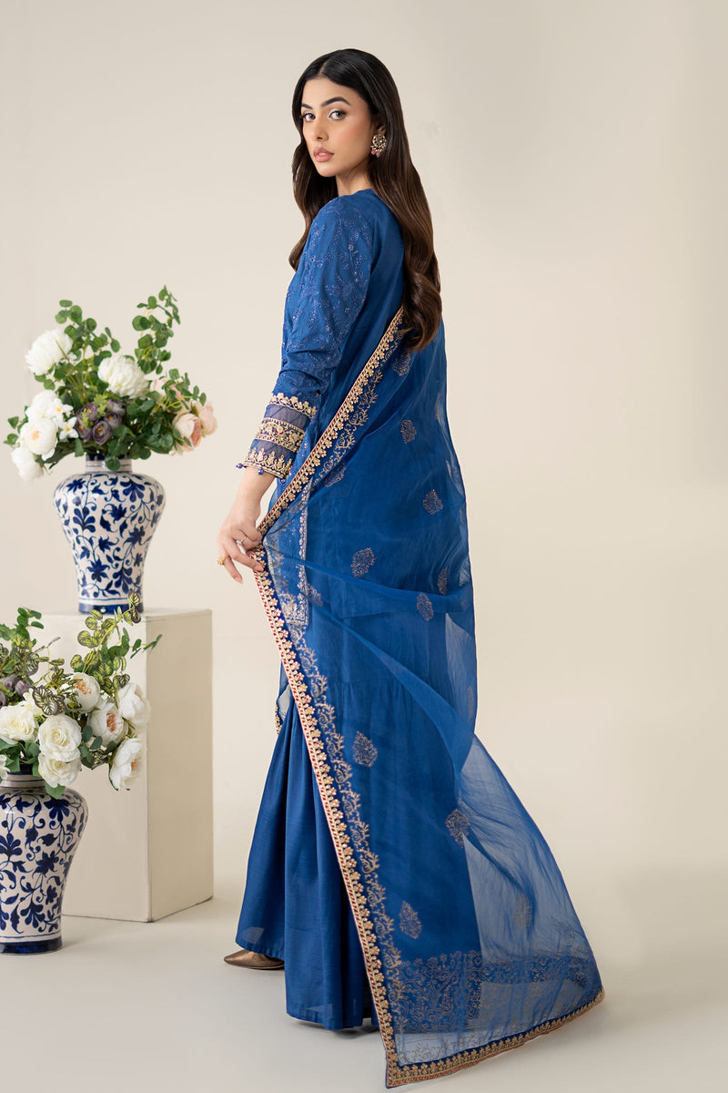 Maria B | Luxury Pret 25 | DW-EA25-11 by Maria B - Designer Dress - Type: Ladies Clothes - Available at Libayah - 100% Original