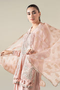 Maria B | Luxury Winter Pret 25 | DW-EA25-13-Peach by Maria B - Designer Dress  - Type : Ladies Clothes - Available at Libayah - 100% Original 