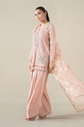 Maria B | Luxury Winter Pret 25 | DW-EA25-13-Peach by Maria B - Designer Dress  - Type : Ladies Clothes - Available at Libayah - 100% Original 