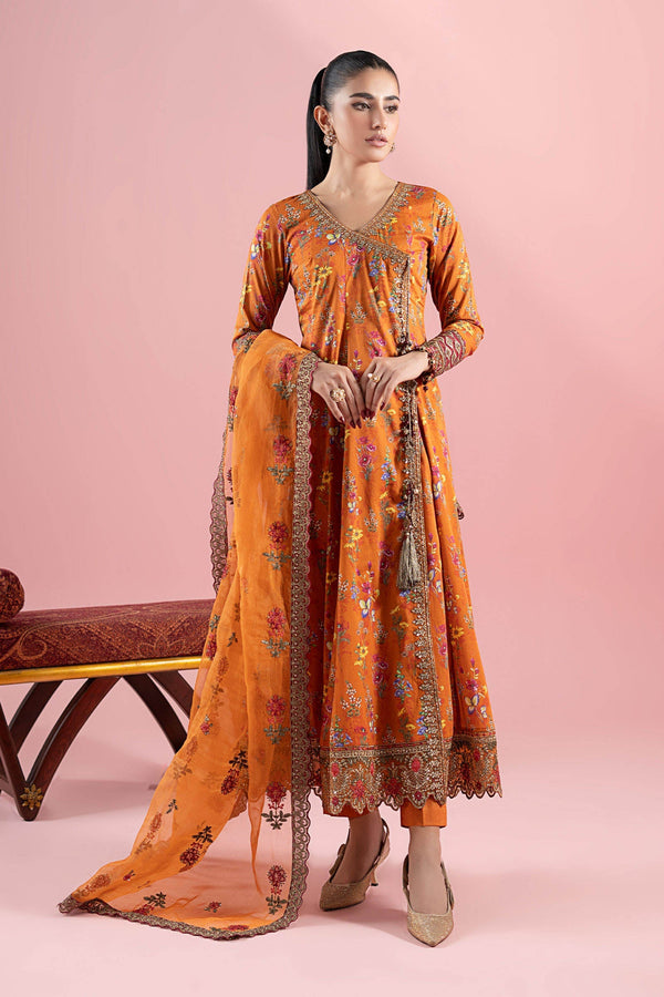 Maria B | Luxury Pret 25 | DW-EA25-17 by Maria B - Designer Dress - Type: Ladies Clothes - Available at Libayah - 100% Original