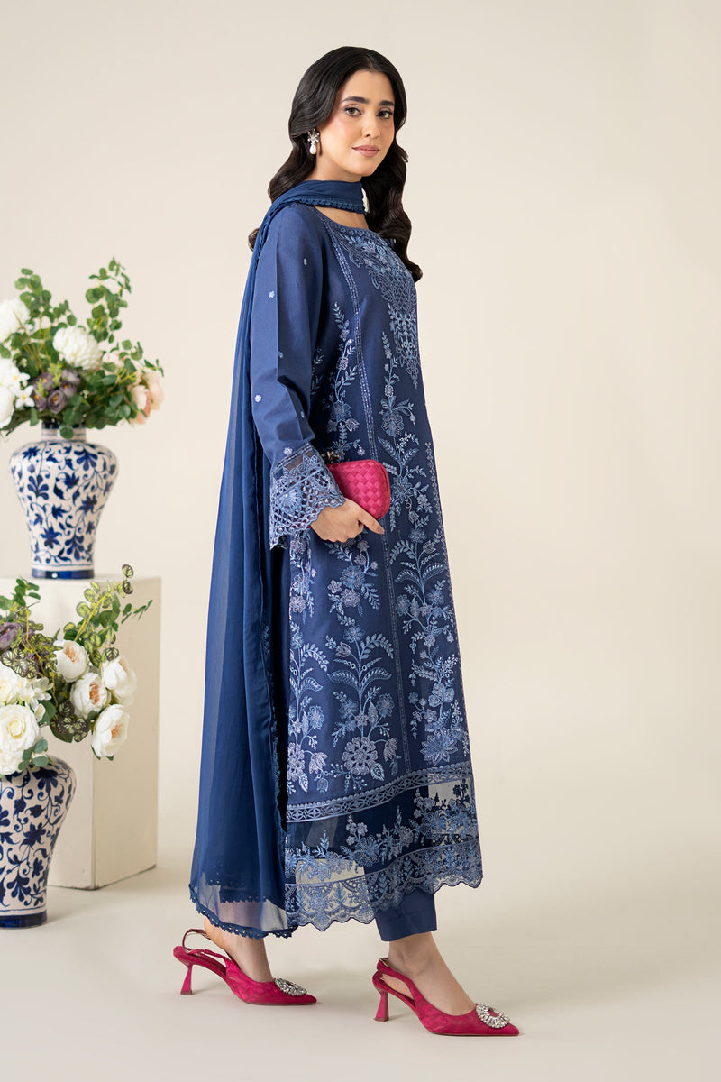 Maria B | Luxury Pret 25 | DW-EA25-21 by Maria B - Designer Dress - Type: Ladies Clothes - Available at Libayah - 100% Original