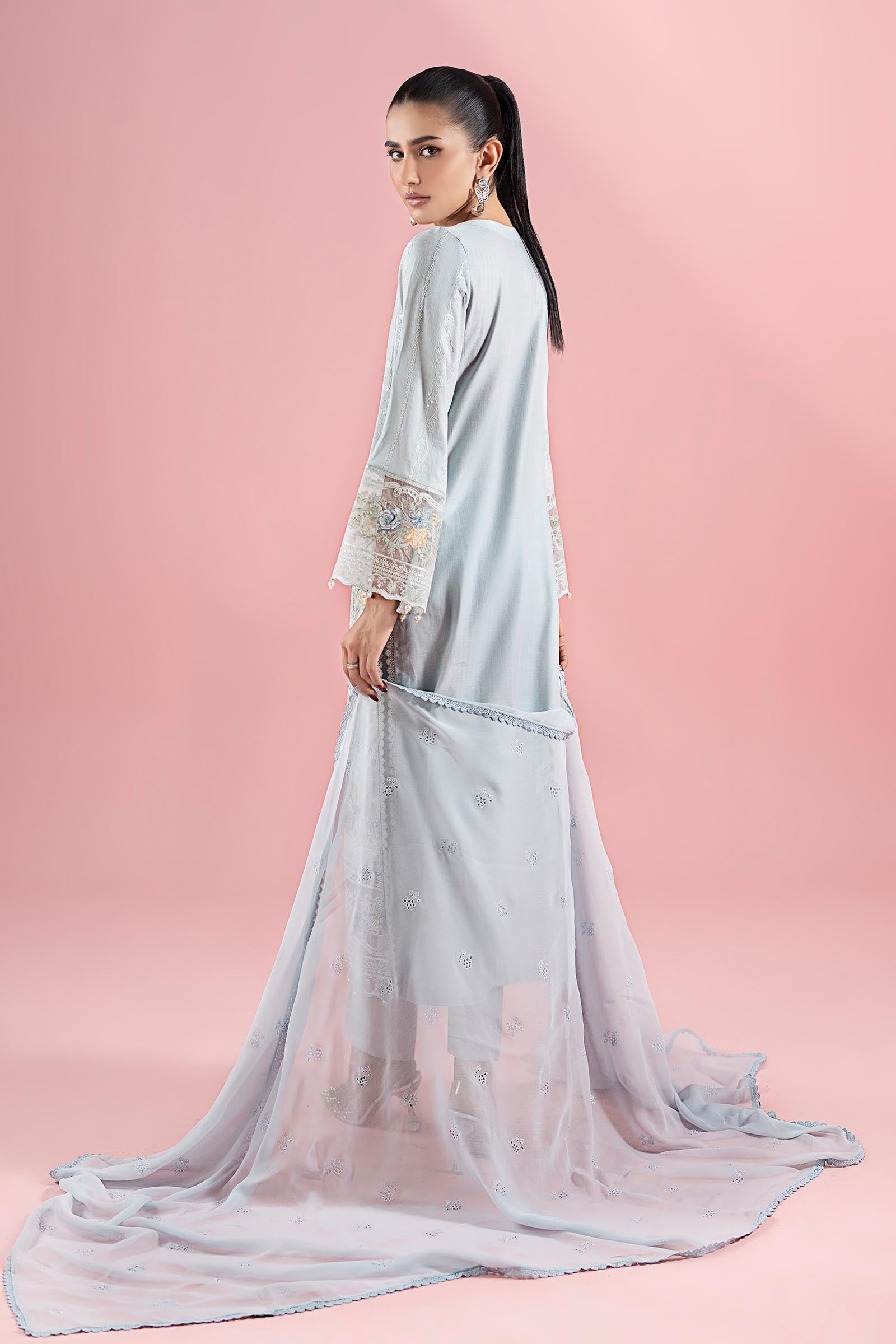 Maria B | Luxury Pret 25 | DW-EA25-25 by Maria B - Designer Dress - Type: Ladies Clothes - Available at Libayah - 100% Original