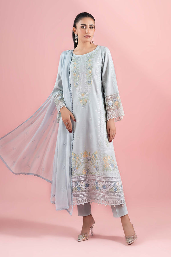 Maria B | Luxury Pret 25 | DW-EA25-25 by Maria B - Designer Dress - Type: Ladies Clothes - Available at Libayah - 100% Original