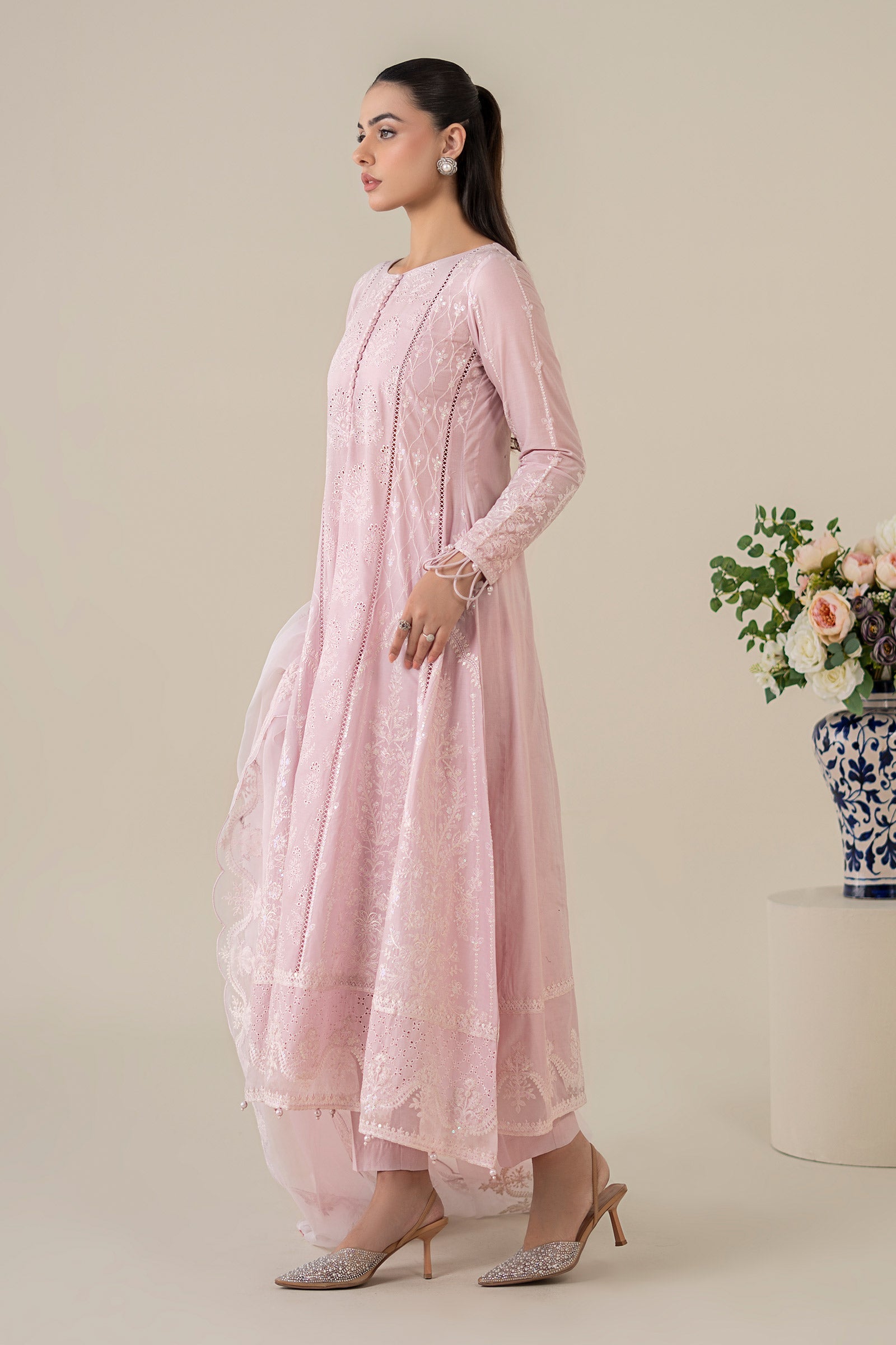 Maria B | Luxury Pret 25 | DW-EA25-39 by Maria B - Designer Dress - Type: Ladies Clothes - Available at Libayah - 100% Original