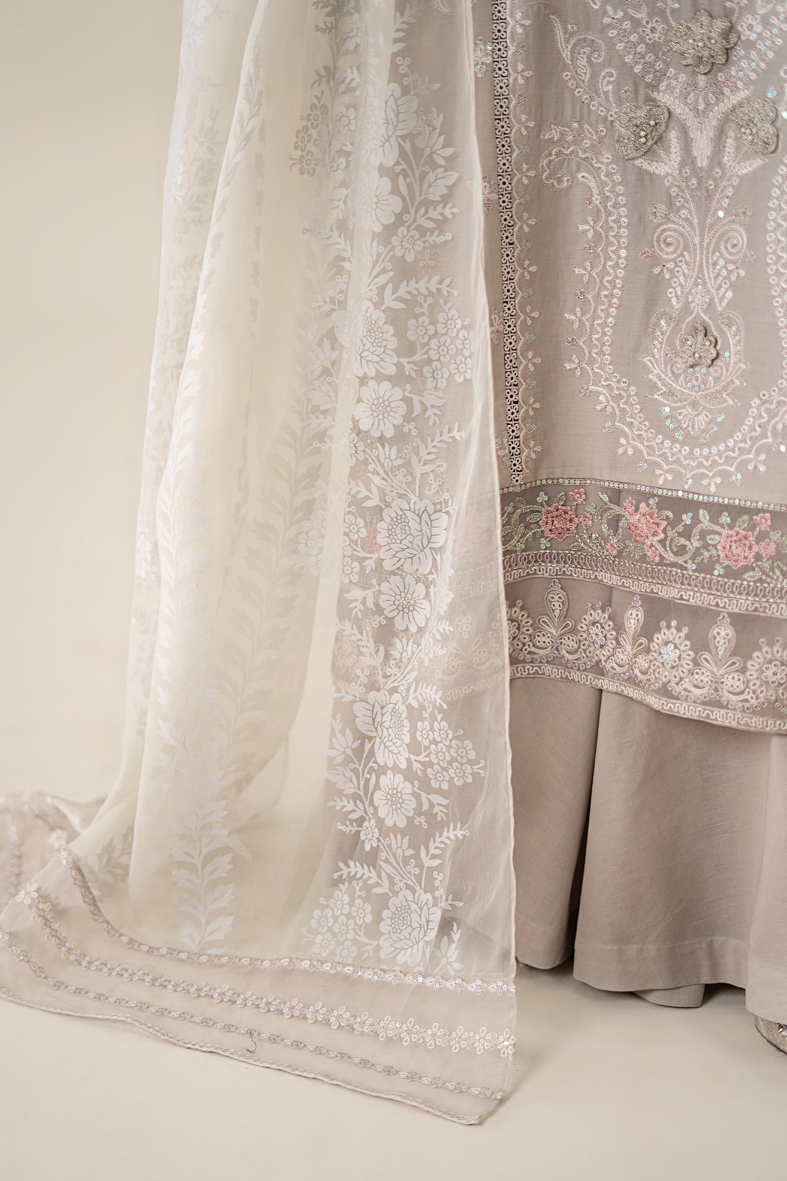 Maria B | Luxury Pret 25 | DW-EA25-57 by Maria B - Designer Dress - Type: Ladies Clothes - Available at Libayah - 100% Original