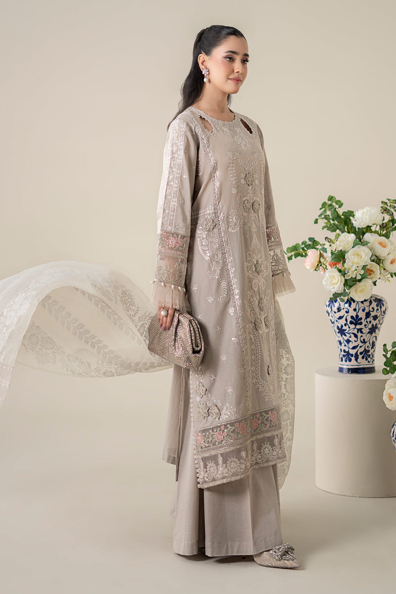 Maria B | Luxury Pret 25 | DW-EA25-57 by Maria B - Designer Dress - Type: Ladies Clothes - Available at Libayah - 100% Original