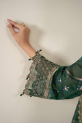 Maria B | Luxury Winter Pret 25 |DW-EA25-59-Green by Maria B - Designer Dress  - Type : Ladies Clothes - Available at Libayah - 100% Original 