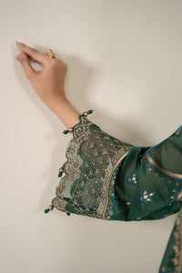 Maria B | Luxury Winter Pret 25 |DW-EA25-59-Green by Maria B - Designer Dress  - Type : Ladies Clothes - Available at Libayah - 100% Original 