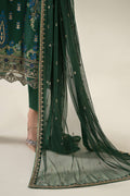 Maria B | Luxury Winter Pret 25 |DW-EA25-59-Green by Maria B - Designer Dress  - Type : Ladies Clothes - Available at Libayah - 100% Original 