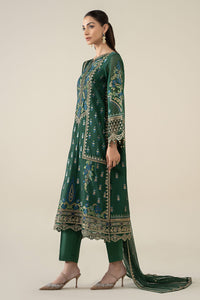 Maria B | Luxury Winter Pret 25 |DW-EA25-59-Green by Maria B - Designer Dress  - Type : Ladies Clothes - Available at Libayah - 100% Original 