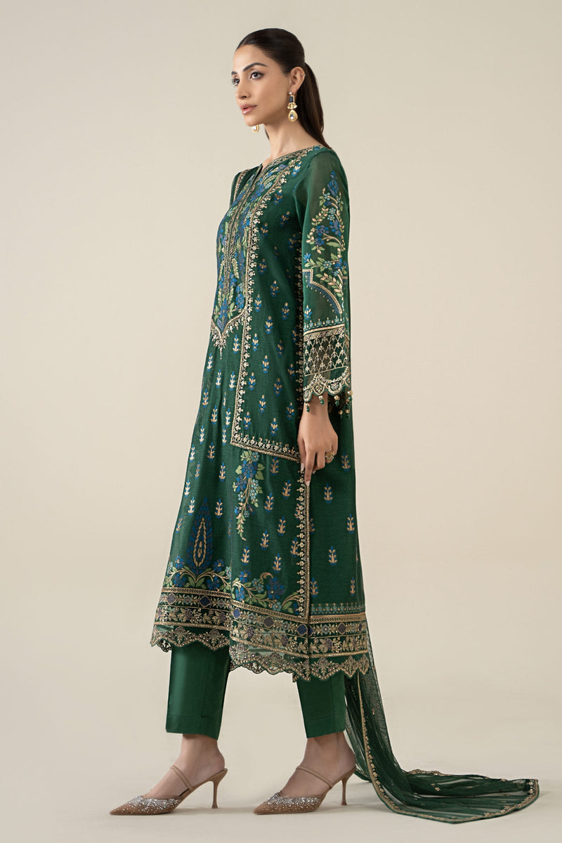 Maria B | Pre Fall 25 | Jacquard Suit 21 by Maria B - Designer Dress  - Type : Ladies Clothes - Available at Libayah - 100% Original 