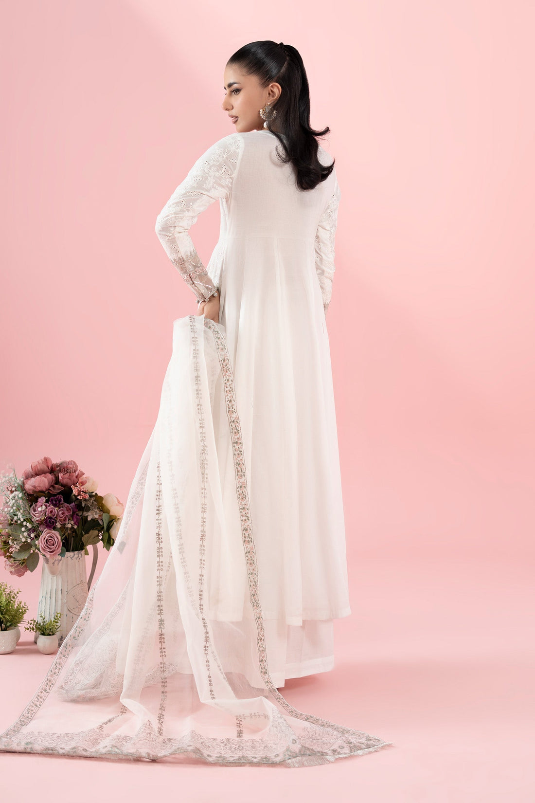Maria B | Luxury Pret 25 | DW-EA25-65 by Maria B - Designer Dress - Type: Ladies Clothes - Available at Libayah - 100% Original