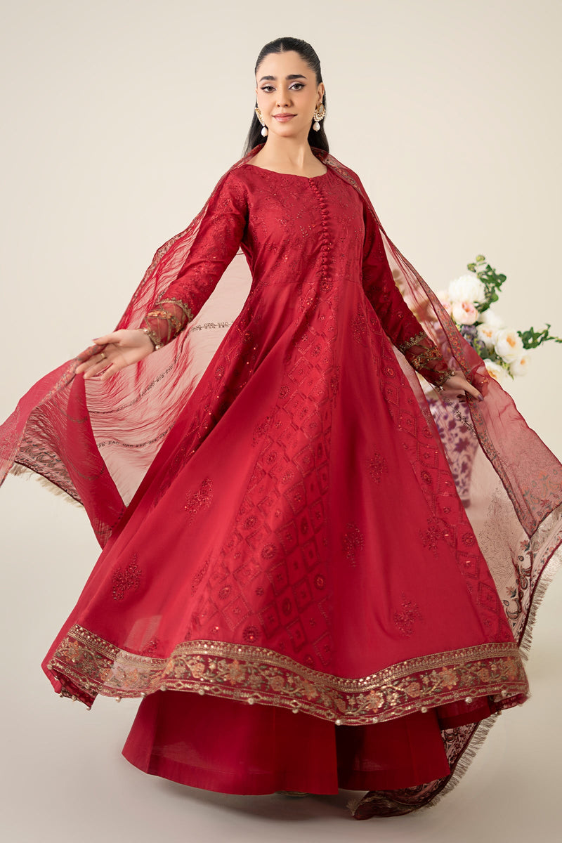 Maria B | Luxury Pret 25 | DW-EA25-65 by Maria B - Designer Dress - Type: Ladies Clothes - Available at Libayah - 100% Original