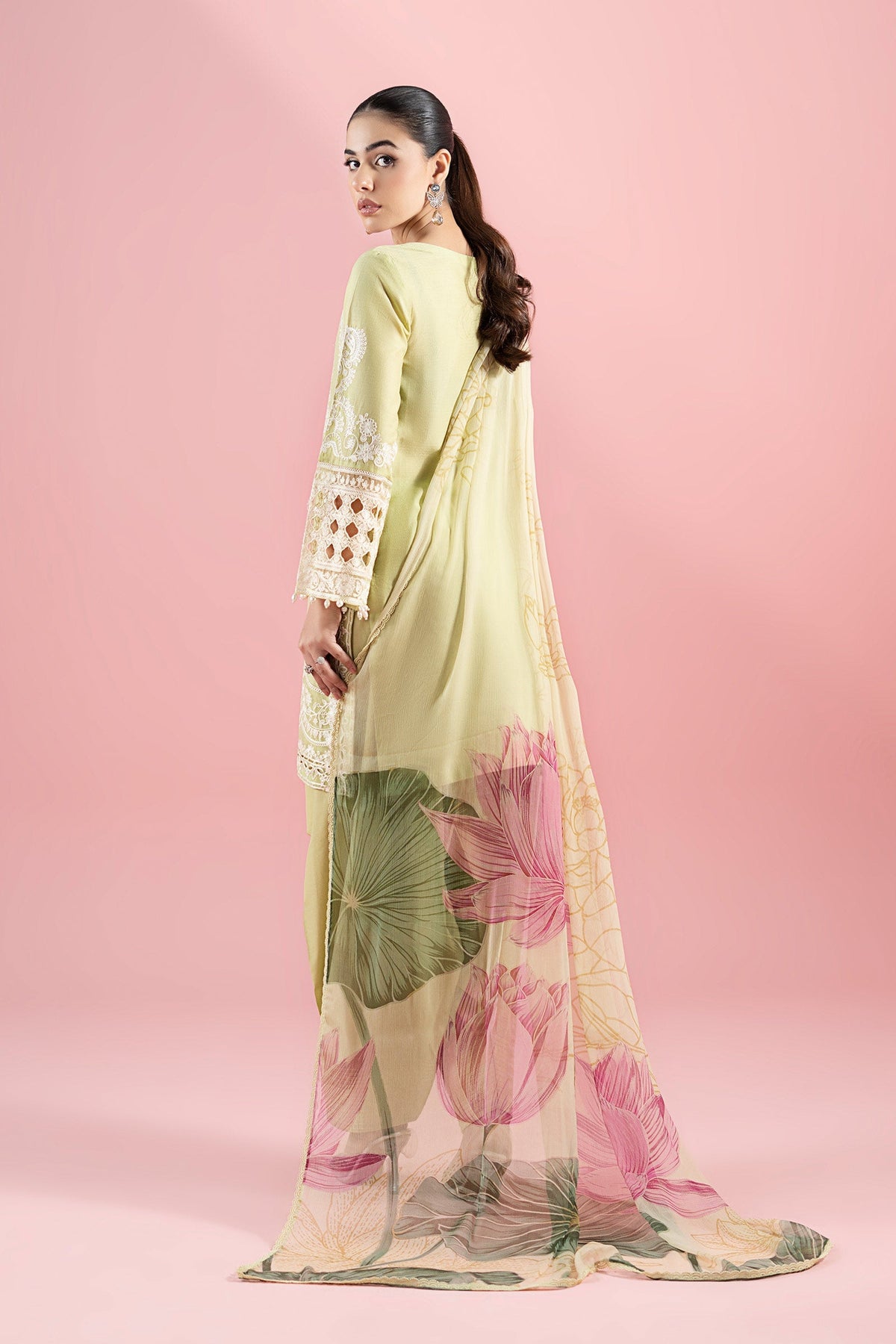 Maria B | Luxury Pret 25 | DW-EA25-66 by Maria B - Designer Dress - Type: Ladies Clothes - Available at Libayah - 100% Original