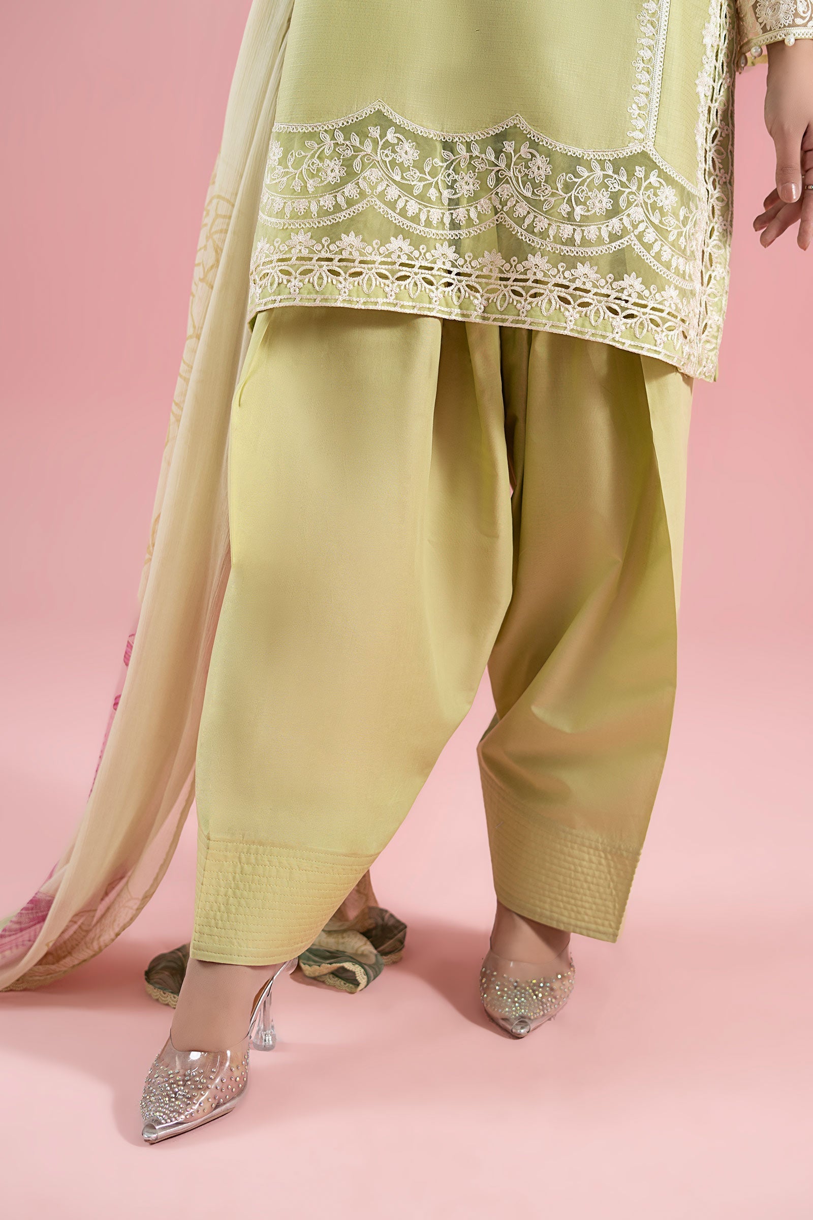 Maria B | Luxury Pret 25 | DW-EA25-66 by Maria B - Designer Dress - Type: Ladies Clothes - Available at Libayah - 100% Original