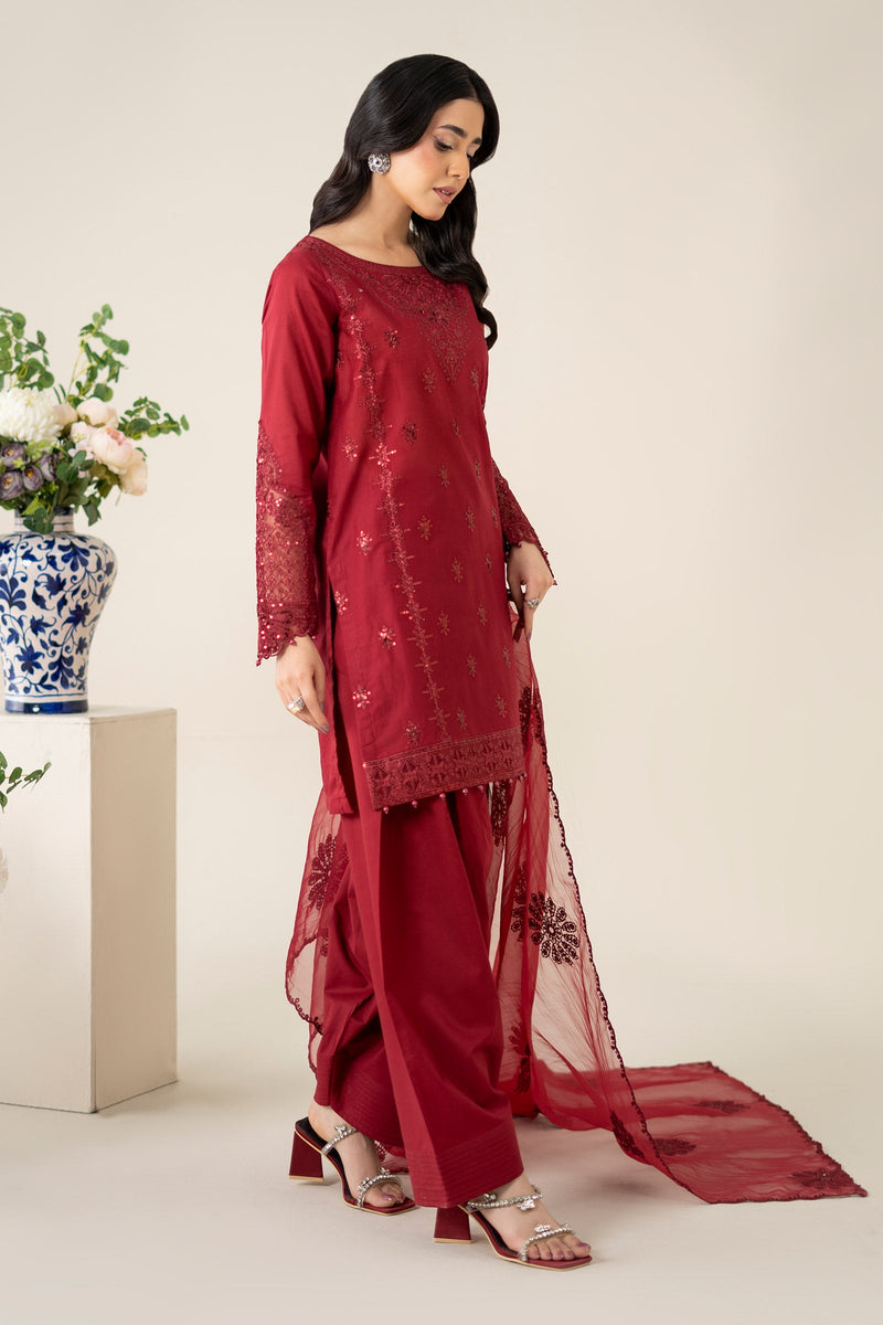 Maria B | Luxury Pret 25 | DW-EA25-68 by Maria B - Designer Dress - Type: Ladies Clothes - Available at Libayah - 100% Original