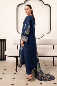 Maria B | Luxury Pret Pre Fall | DW-EA26-11-Blue by Maria B - Designer Dress  - Type : Ladies Clothes - Available at Libayah - 100% Original 